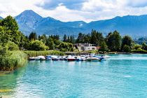 Der See wird häufig von Bootsfahrern genutzt. • © alpintreff.de - Christian Schön